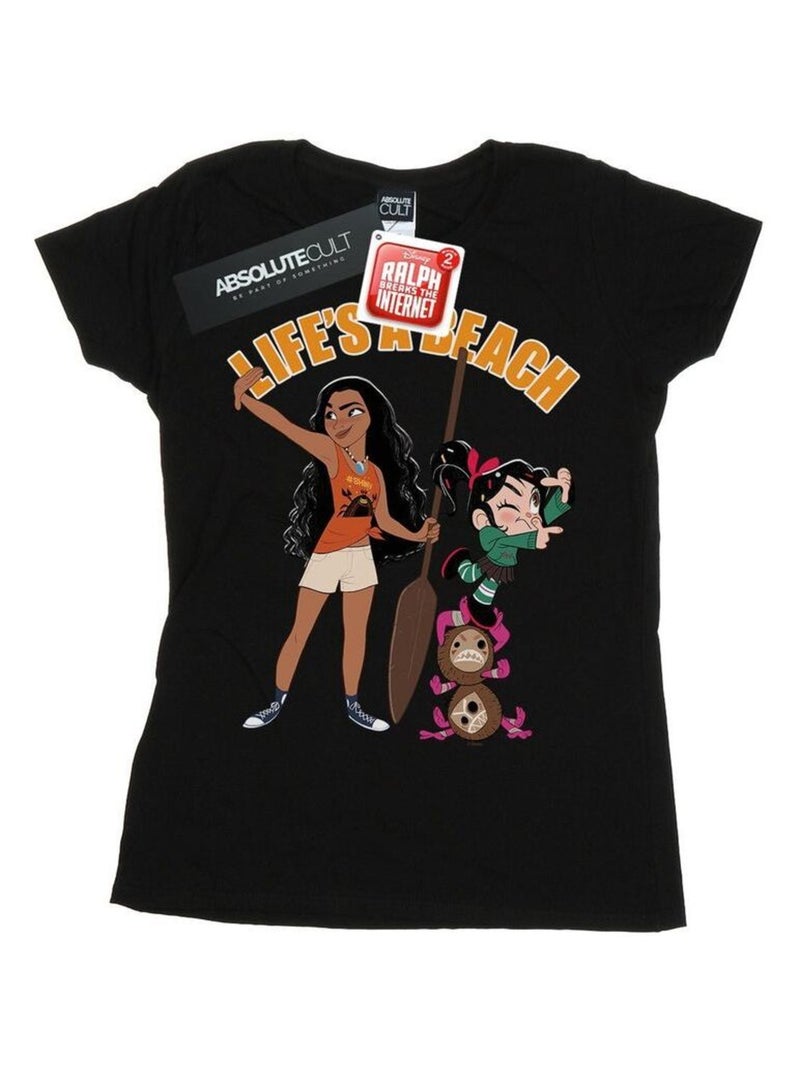 Disney - T-shirt WRECK IT RALPH Noir - Kiabi