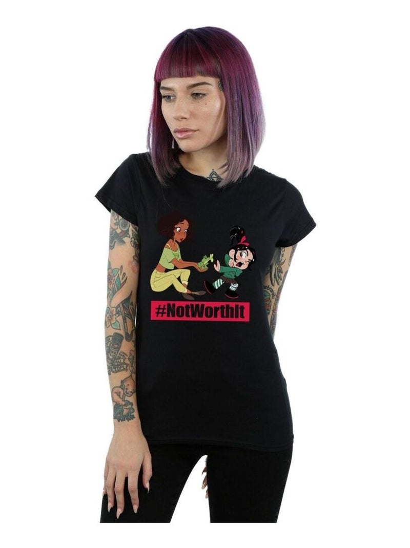Disney - T-shirt WRECK IT RALPH Noir - Kiabi