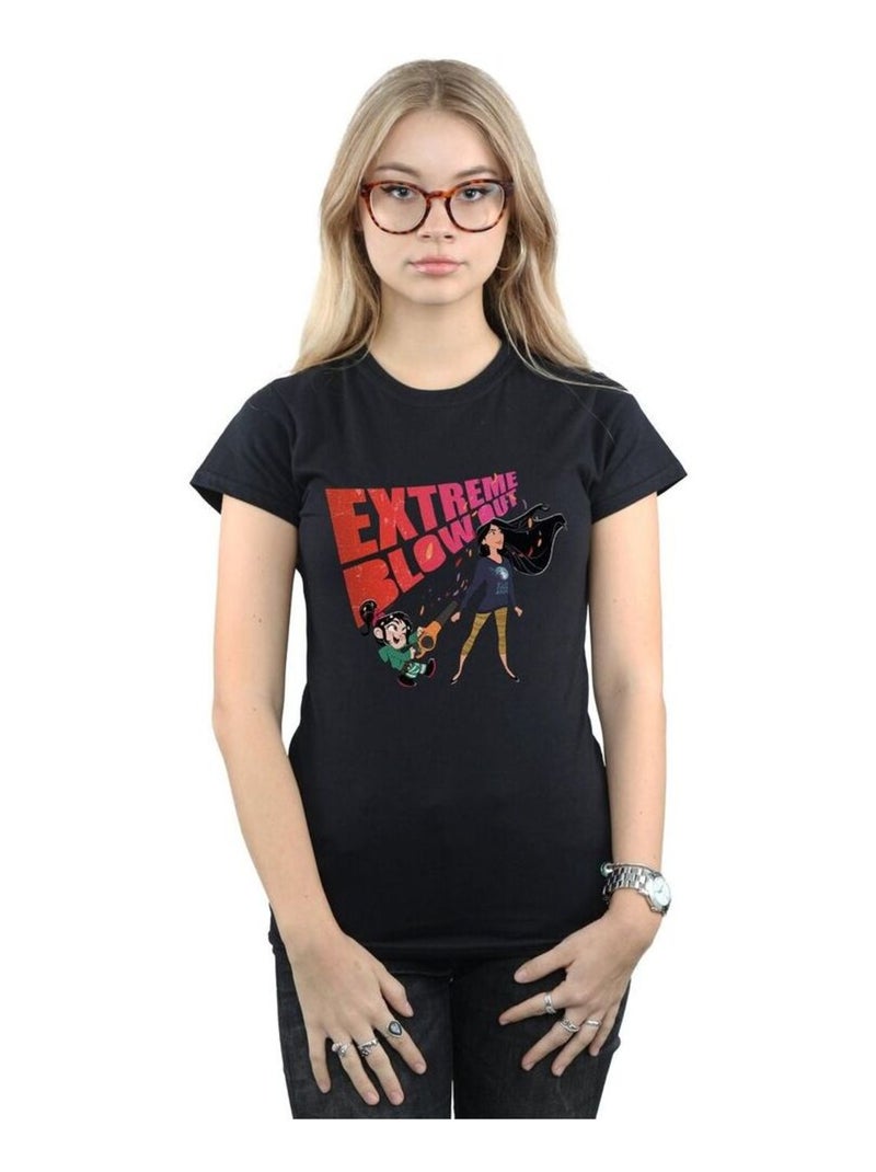 Disney - T-shirt WRECK IT RALPH Noir - Kiabi