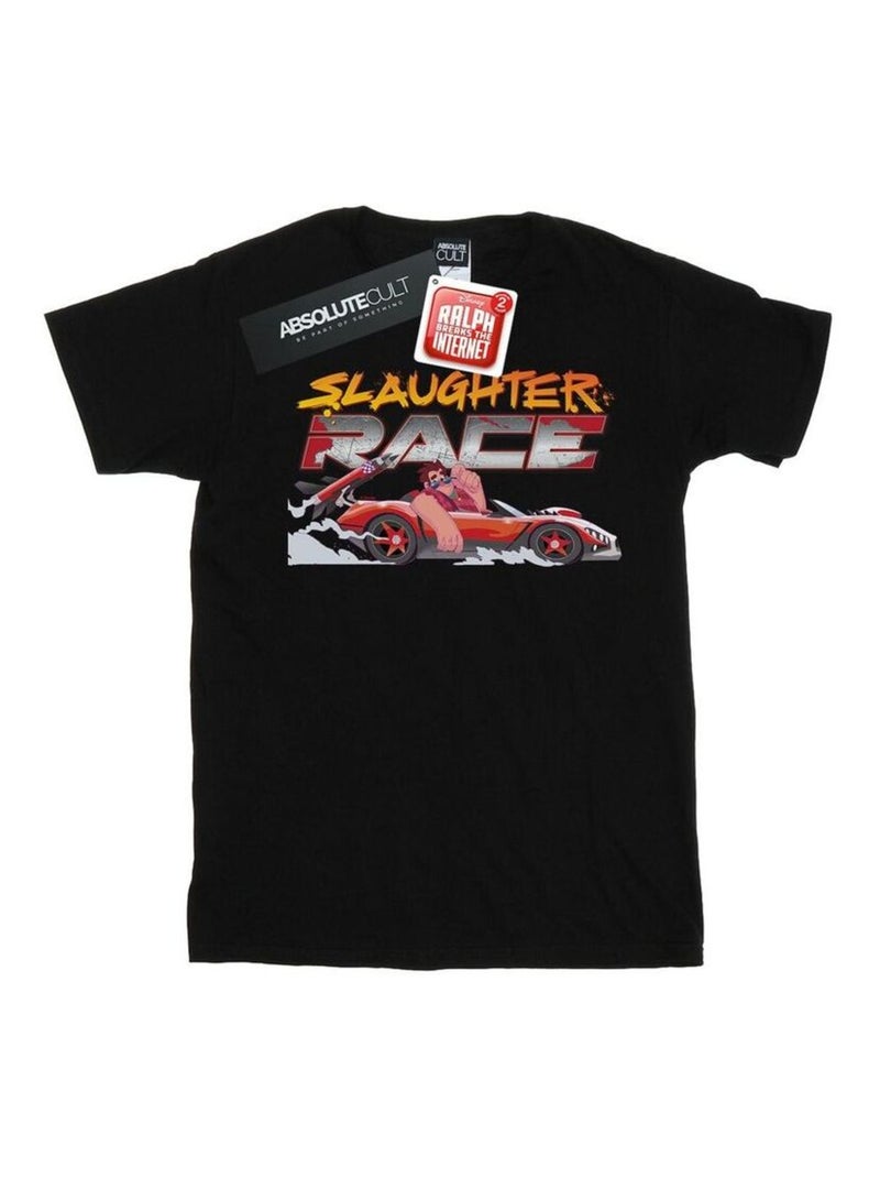 Disney - T-shirt WRECK IT RALPH SLAUGHTER Noir - Kiabi