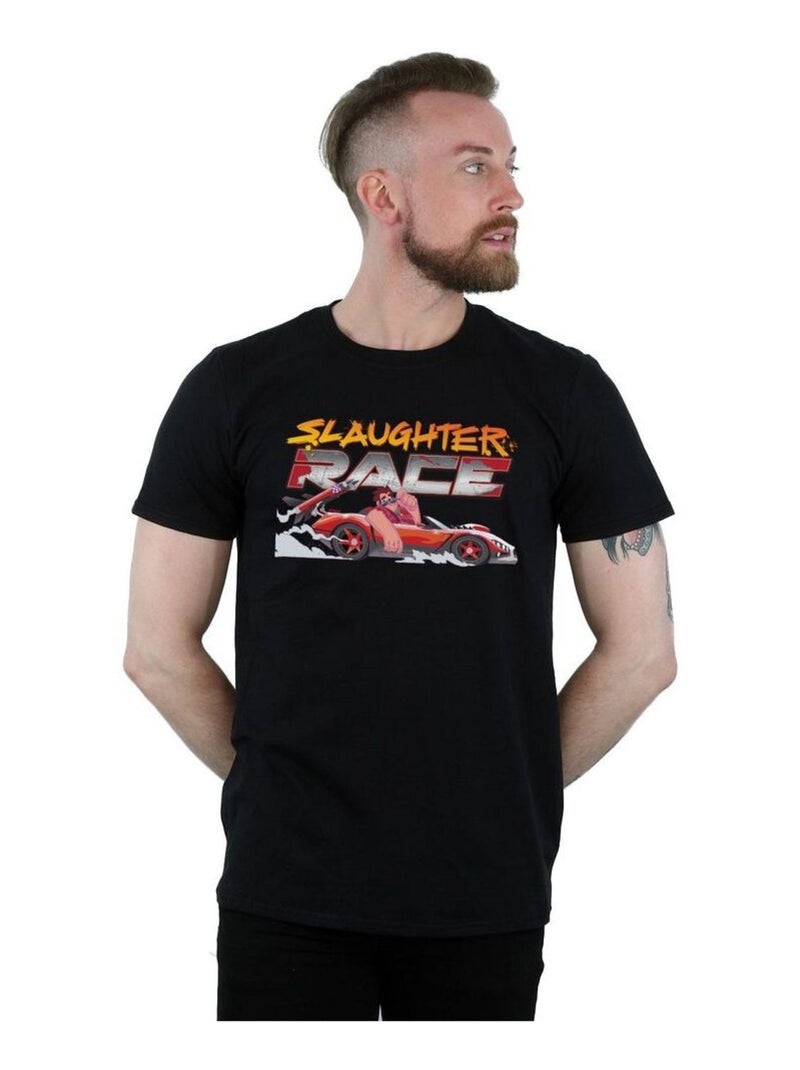 Disney - T-shirt WRECK IT RALPH SLAUGHTER Noir - Kiabi