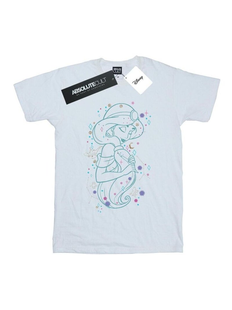 Disney - T-shirt WRITTEN IN THE STARS Blanc - Kiabi