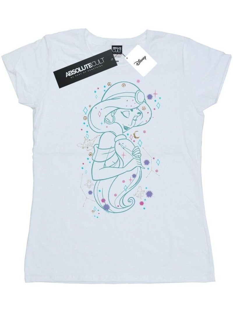Disney - T-shirt WRITTEN IN THE STARS Blanc - Kiabi