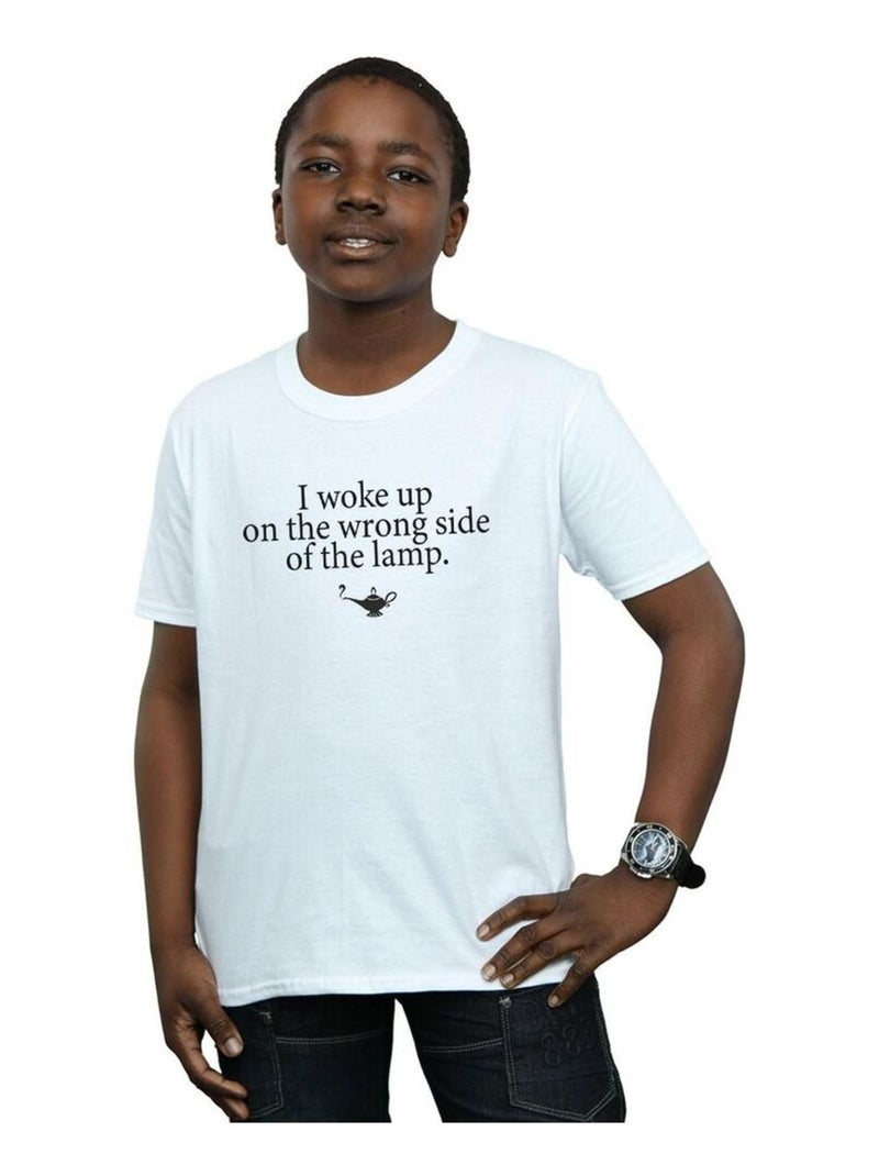 Disney - T-shirt WRONG SIDE OF THE LAMP Blanc - Kiabi