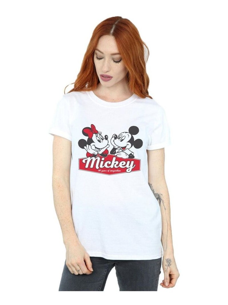 Disney - T-shirt YEARS Blanc - Kiabi