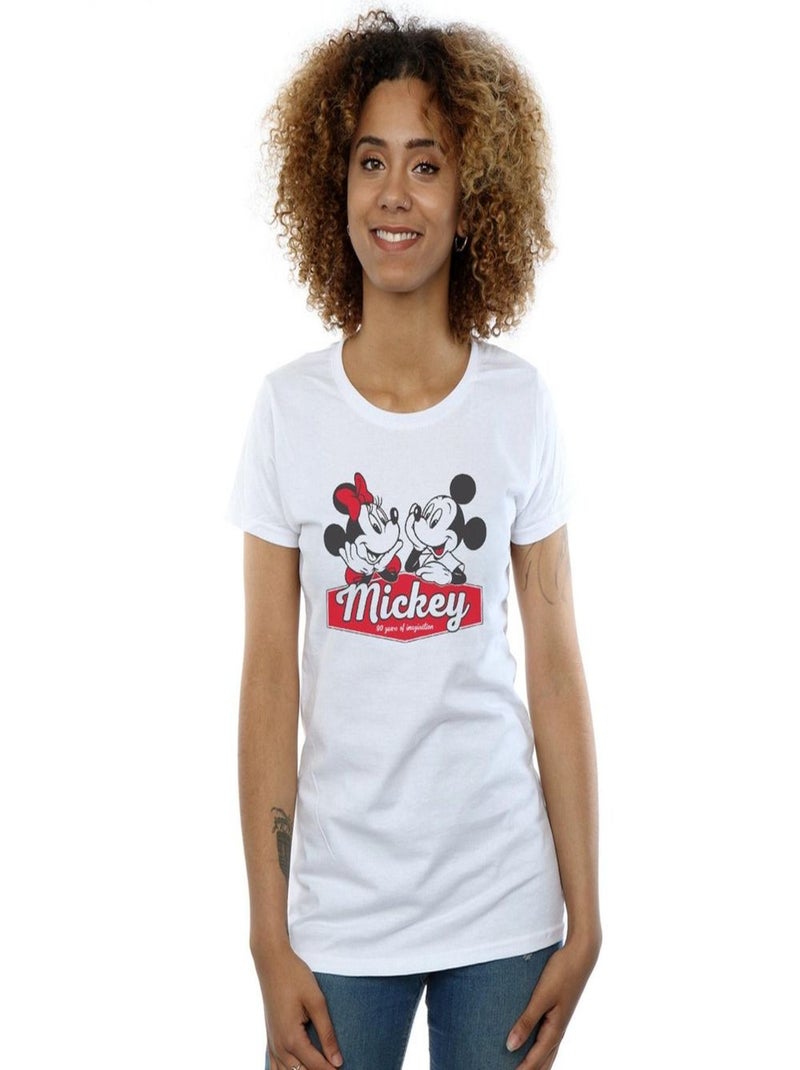 Disney - T-shirt YEARS Blanc - Kiabi
