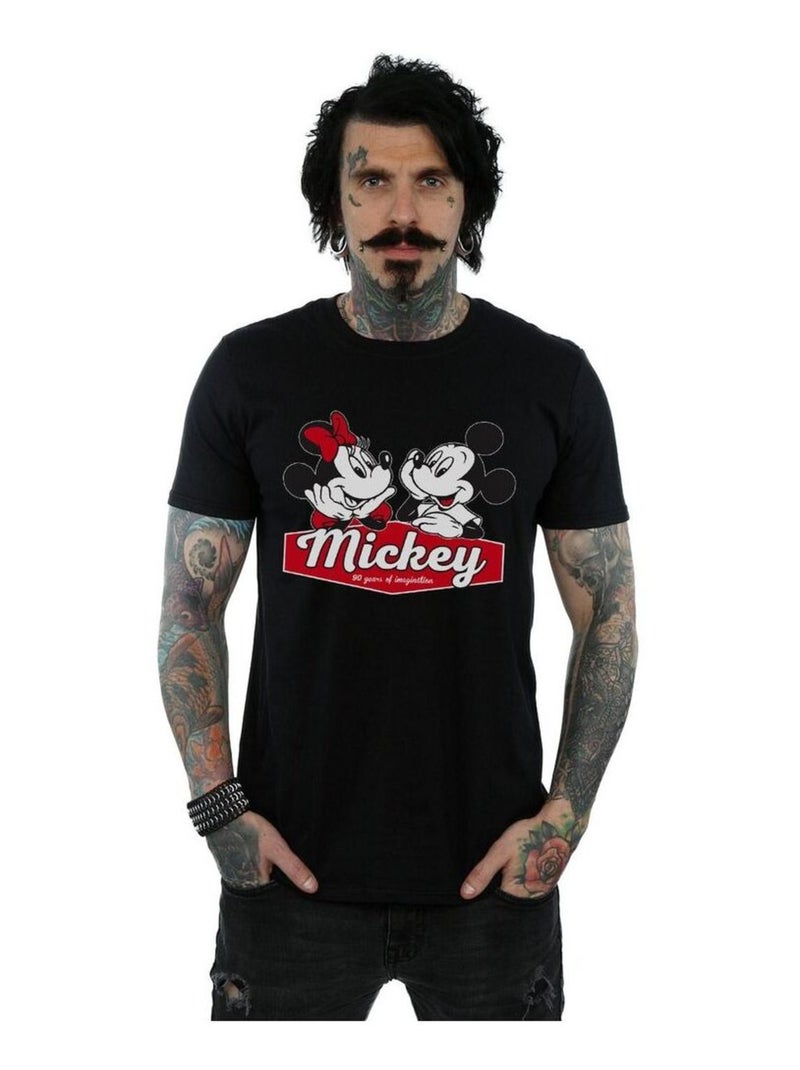 Disney - T-shirt YEARS Noir - Kiabi