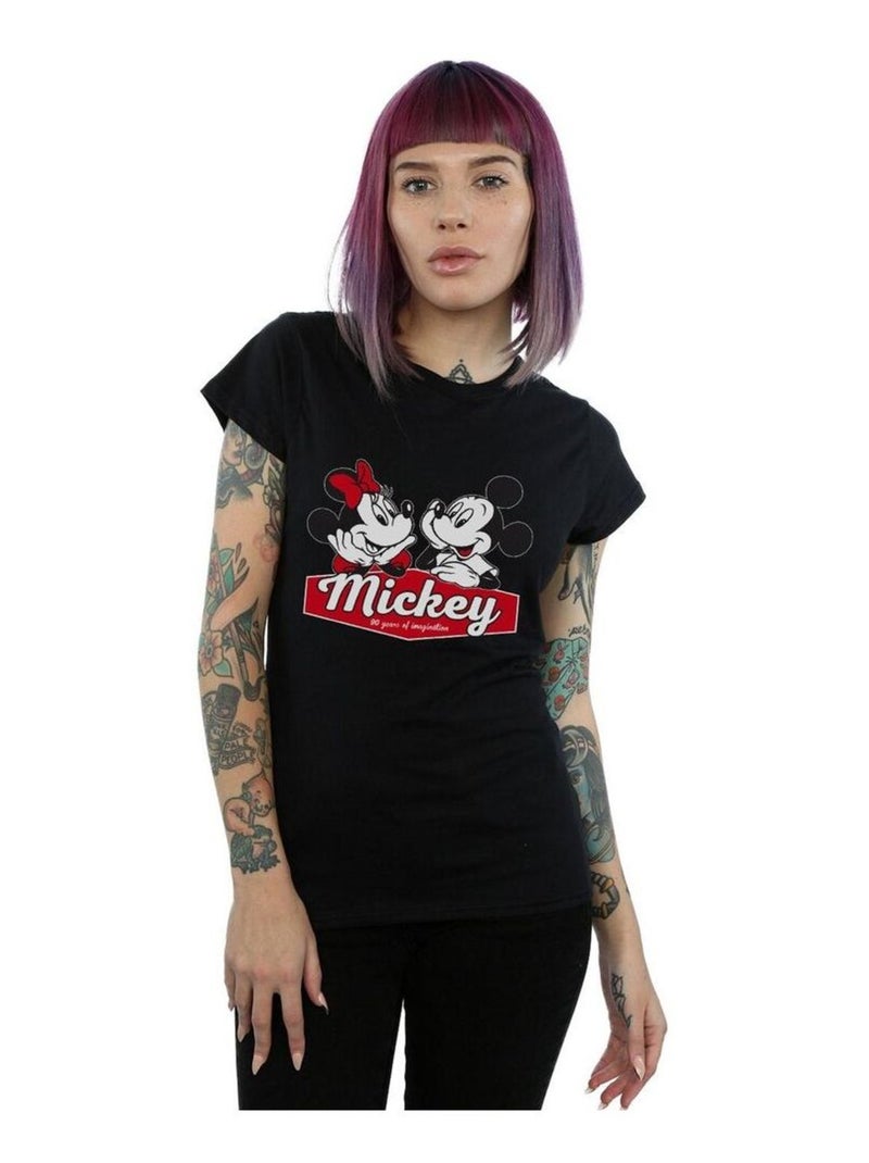 Disney - T-shirt YEARS Noir - Kiabi