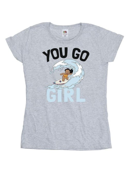 Disney - T-shirt YOU GO GIRL - Kiabi