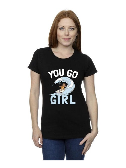 Disney - T-shirt YOU GO GIRL - Kiabi
