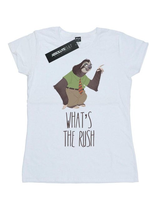 Disney - T-shirt Zootopie WHAT'S THE RUSH - Kiabi Disney - T-shirt Zootopie WHAT'S THE RUSH - Kiabi