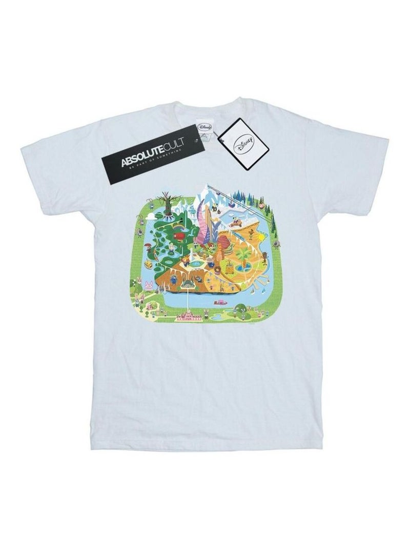 Disney - T-shirt ZOOTROPOLIS Blanc - Kiabi