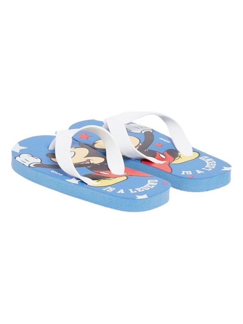 Tongs Mickey Mouse Camouflage Vert - Taille Homme 7-8, Neuves Sans Emballage, Idéales Pour L'été