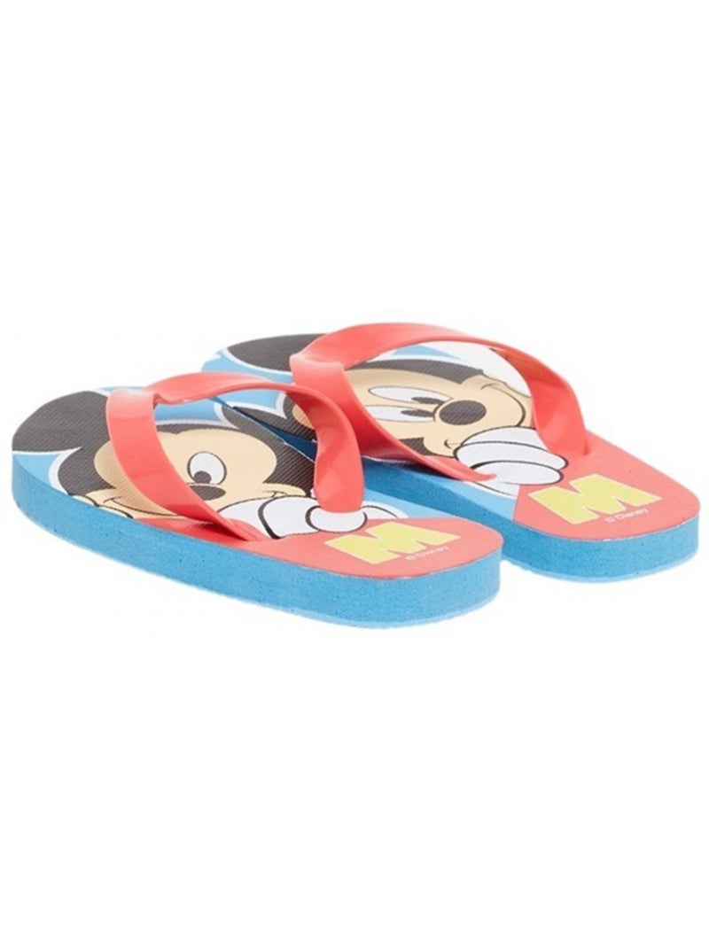 Disney - tongs imprimées, semelle souple Bleu - Kiabi