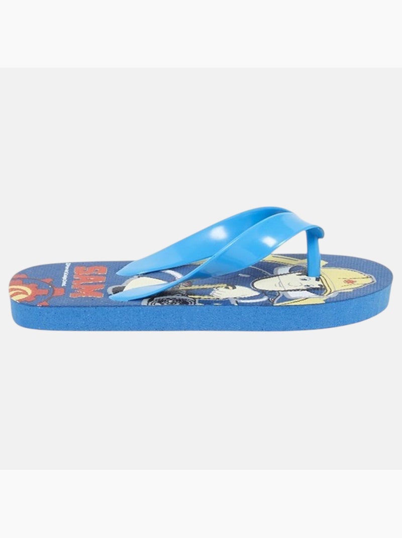 Disney - tongs imprimées, semelle souple Bleu marine - Kiabi