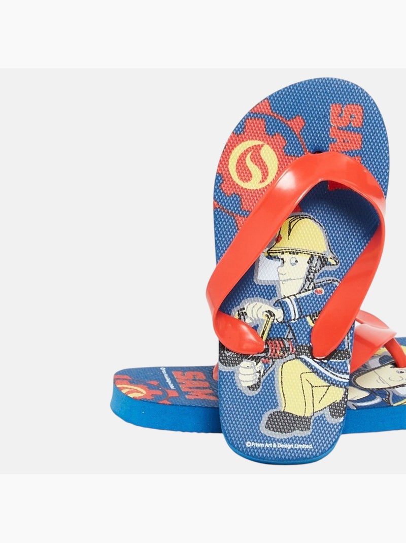 Disney - tongs imprimées, semelle souple Rouge - Kiabi