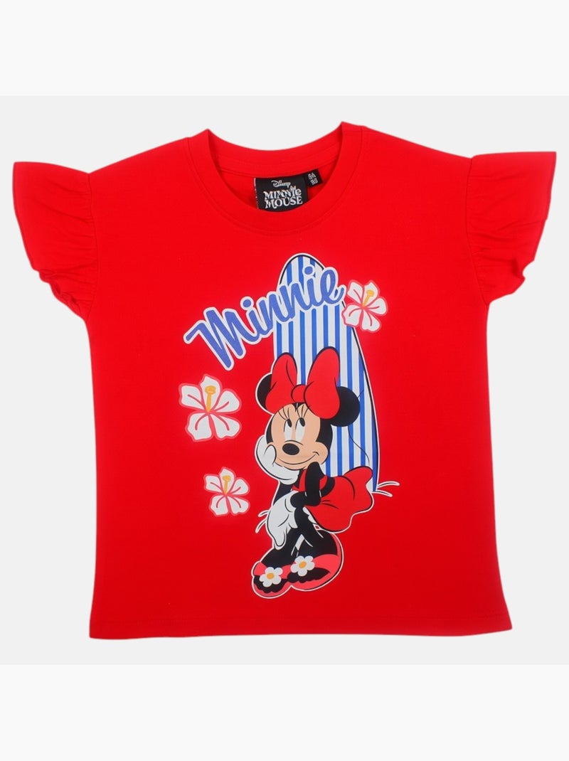 Disney - Top fille avec personnage Rouge - Kiabi