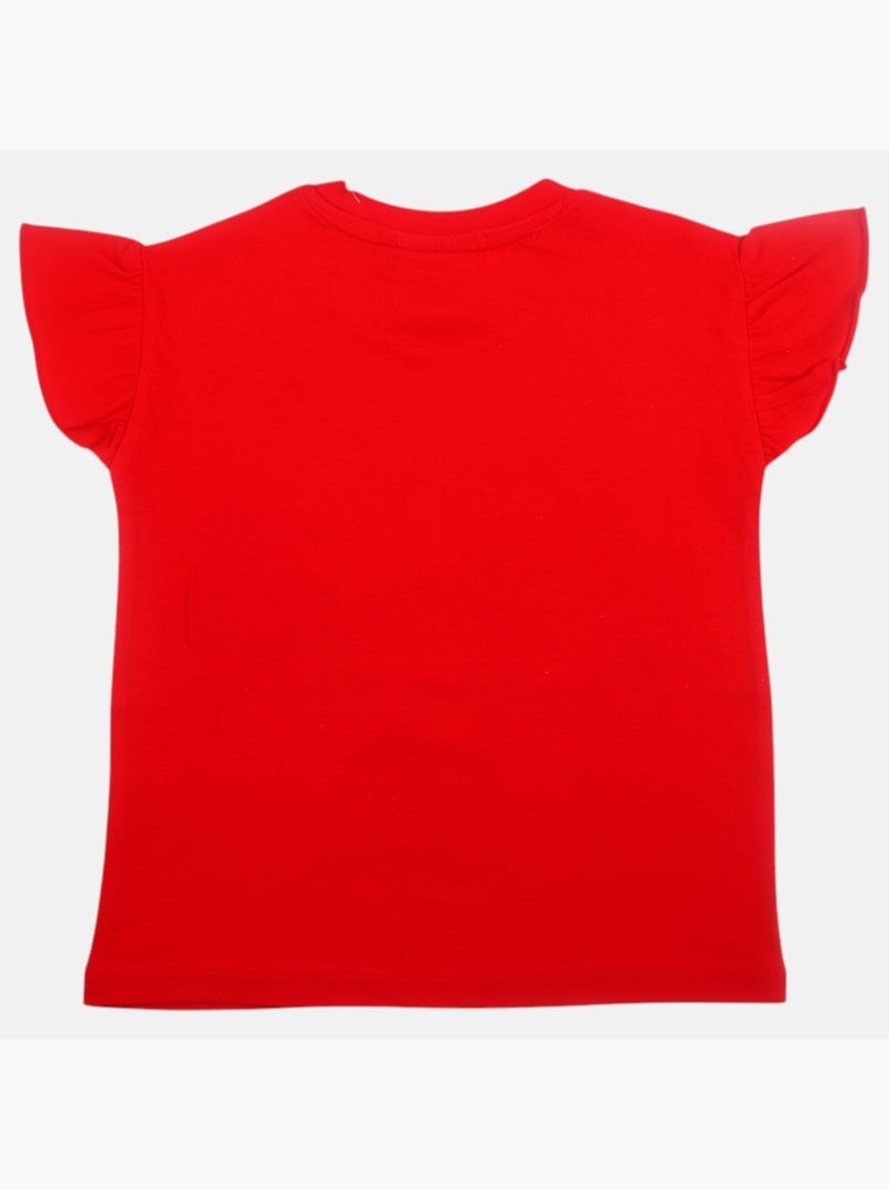 Disney - Top fille avec personnage Rouge - Kiabi