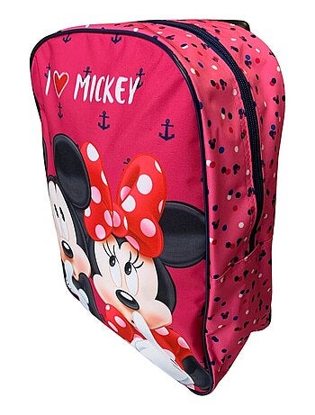 Disney - Trolley Fille Minnie 40x30x13 Rouge