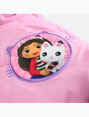 Disney - Veste doudoune fille imprimée avec capuche