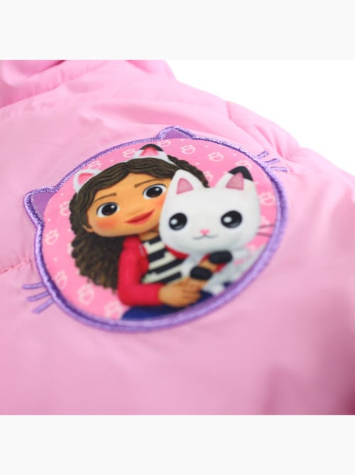 Disney - Veste doudoune fille imprimée avec capuche - Kiabi