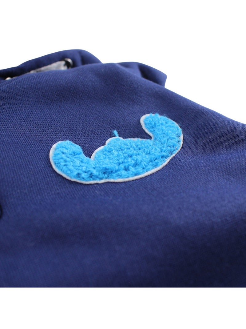 Disney - Veste sweat à capuche garçon à motif Bleu marine - Kiabi
