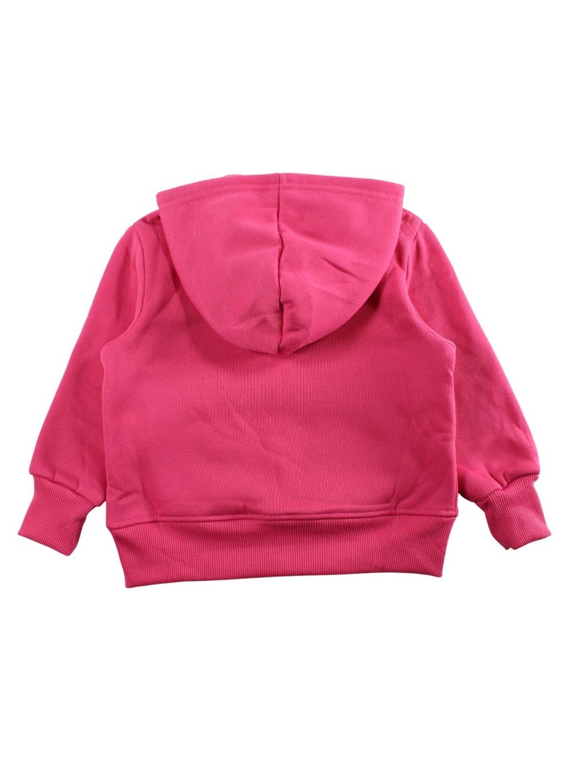 Disney - Veste sweat ? capuche fille imprim?e Rose fushia - Kiabi