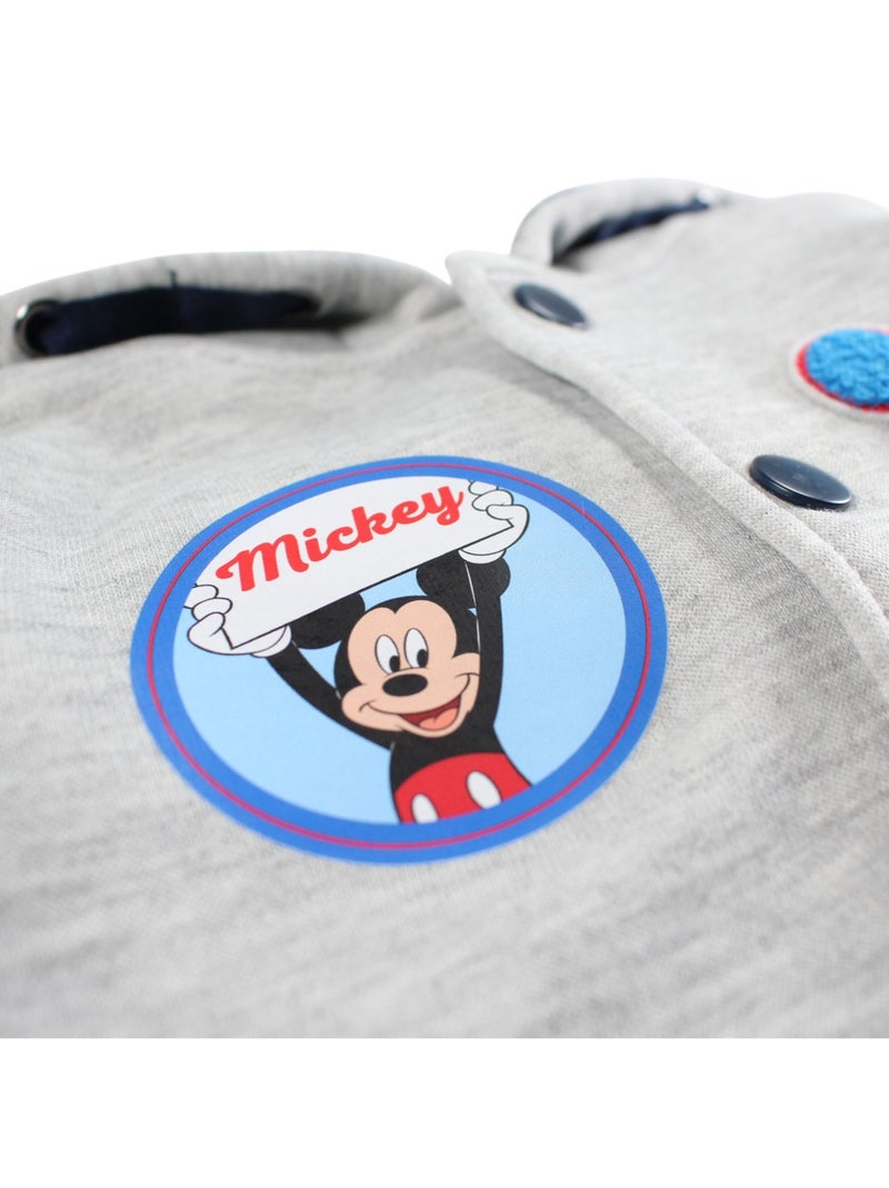 Disney - Veste sweat ? capuche gar?on imprim?e Gris - Kiabi