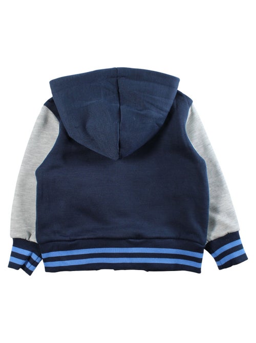 Disney - veste teddy à capuche boutonnée imprimée, manches longues - Kiabi