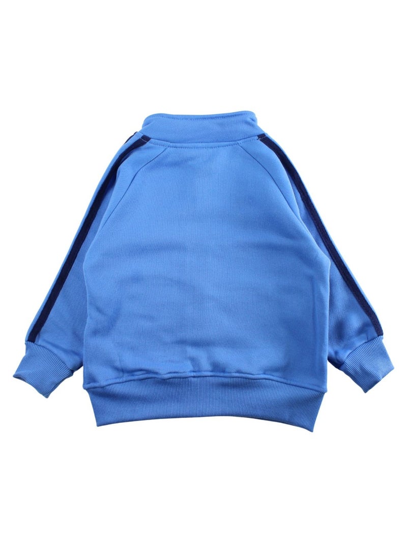 Disney - veste zippée col montant imprimée, manches longues Bleu - Kiabi