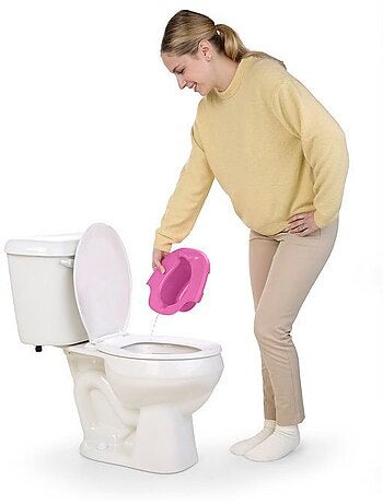 DISNEY BABY- PRINCESSES- Pot d'apprentissage ergonomique, protection éclaboussures, cuvette amovible
