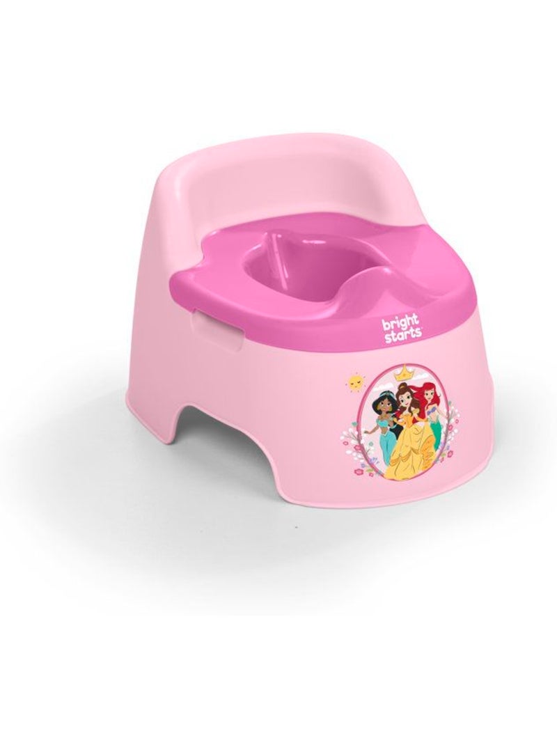 DISNEY BABY- PRINCESSES- Pot d'apprentissage ergonomique, protection éclaboussures, cuvette amovible Rose - Kiabi