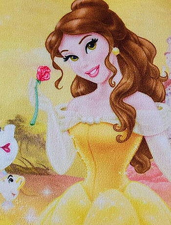 Disney Belle sac à dos en peluche pour enfant h.22 cm