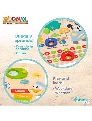 Disney Calendrier en bois WOOMAX