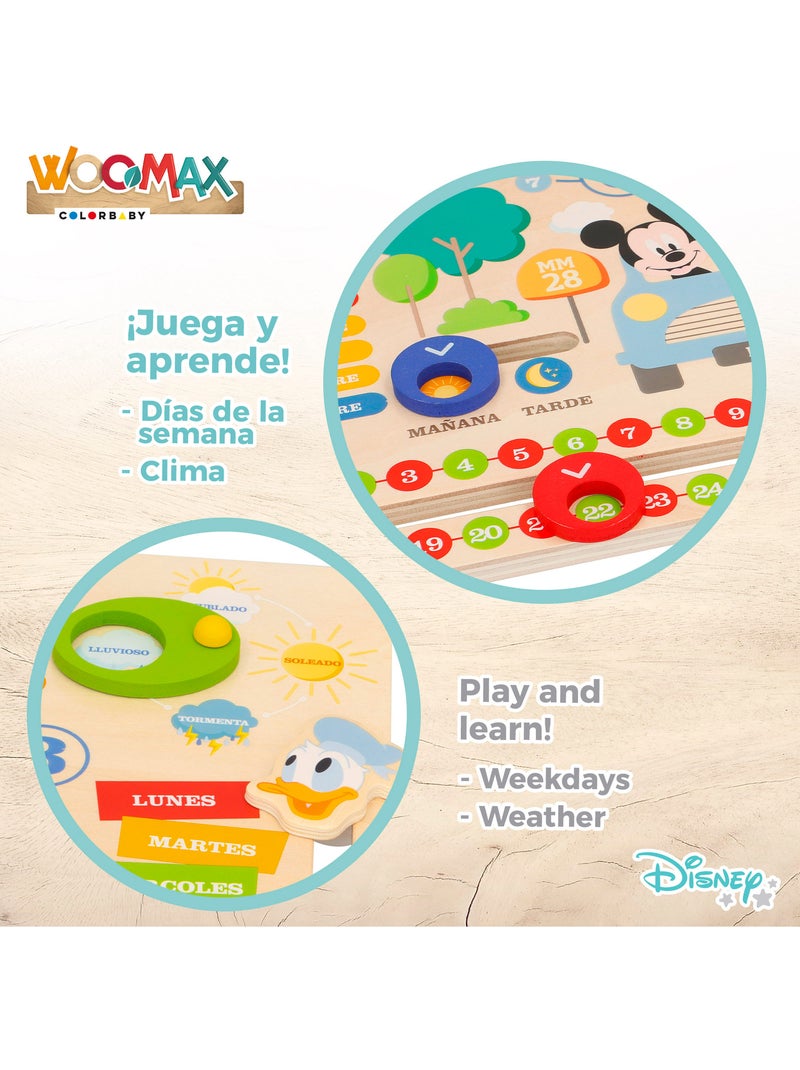 Disney Calendrier en bois WOOMAX N/A - Kiabi