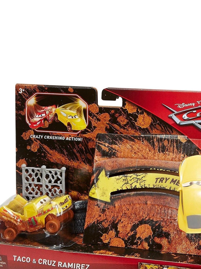 Disney Cars 3 - Super -Huit Pack de 2 Vehicules Cruz Ramirez et Taco N/A - Kiabi