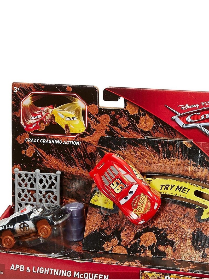 Disney Cars 3 - Super-Huit Pack DE 2 Vehicules Flash Mcqueen et APB N/A - Kiabi