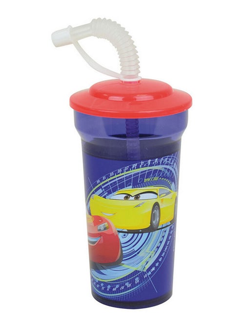 Disney Cars-3 Gobelet Paille 400 Ml - Kiabi