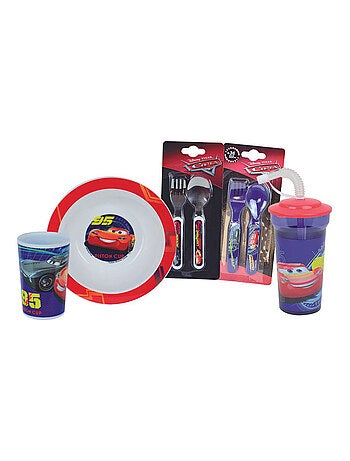 Disney cars lot vaisselle pour enfant