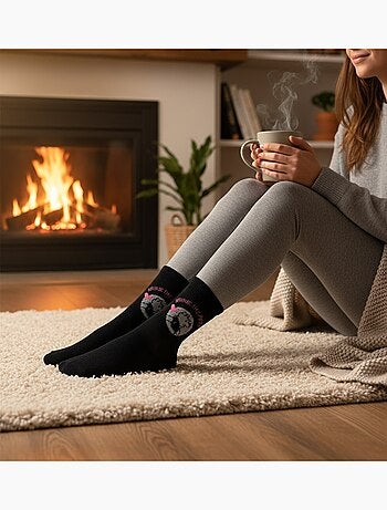 Disney – Chaussettes Femme Licence Winnie l’ourson Pack de 4 Paires