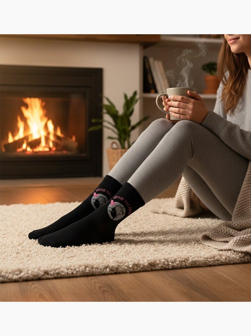 Disney – Chaussettes Femme Licence Winnie l’ourson Pack de 4 Paires - Kiabi