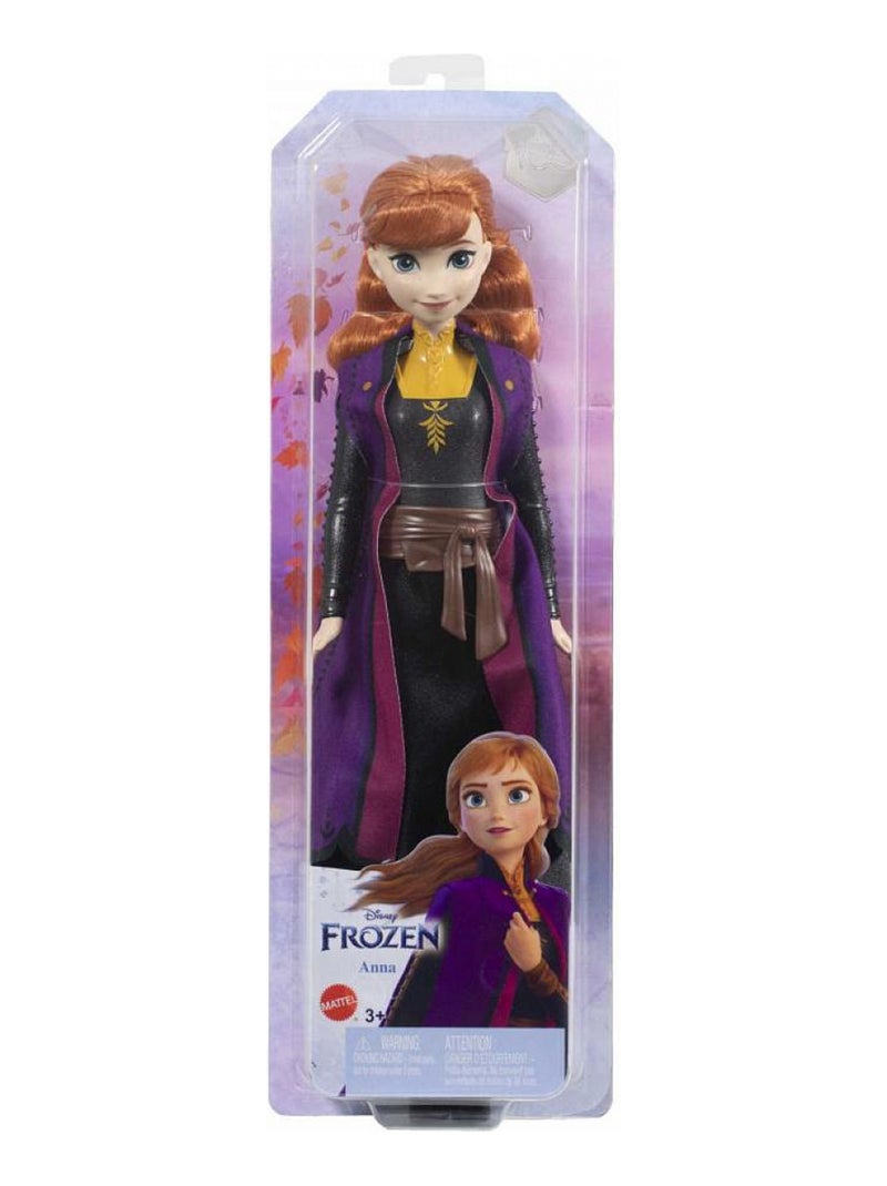 Disney frozen la reine des neiges poupée anna Jaune - Kiabi