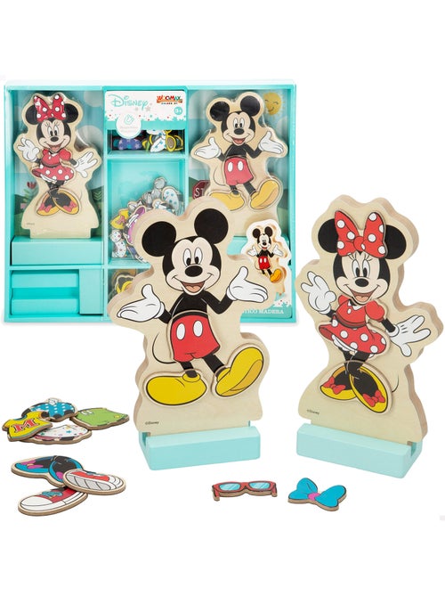 Disney Jeu d'habillage magnétique WOOMAX - Kiabi Disney Jeu d'habillage magnétique WOOMAX - Kiabi