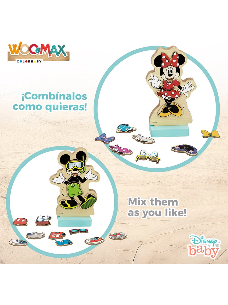 Disney Jeu d'habillage magnétique WOOMAX N/A - Kiabi