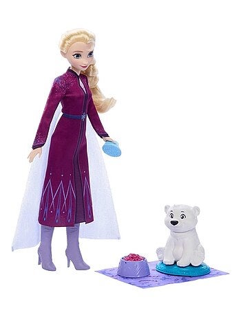 Disney La Reine Des Neiges-Coffret Elsa Et L'Ourson