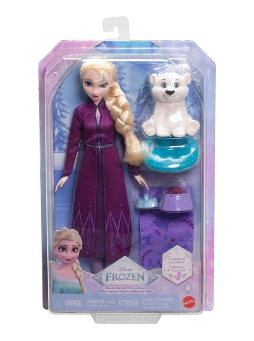Disney La Reine Des Neiges-Coffret Elsa Et L'Ourson - Kiabi