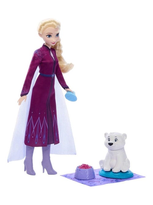 Disney La Reine Des Neiges-Coffret Elsa Et L'Ourson - Kiabi