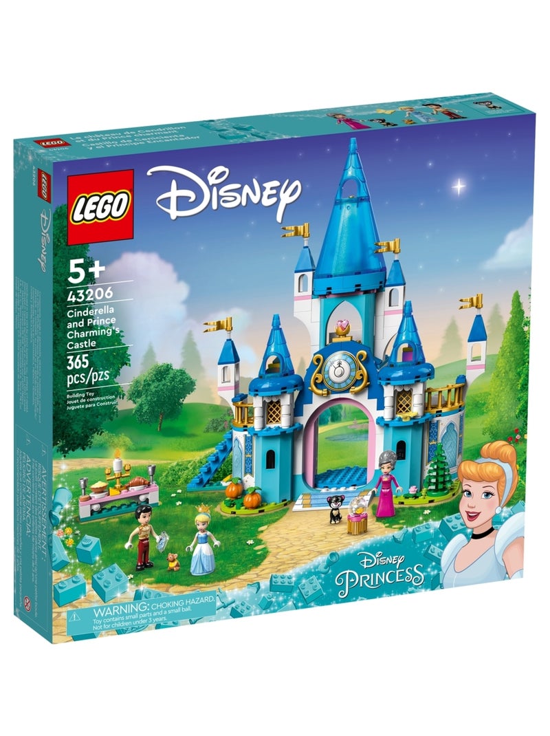 Disney Le château de Cendrillon et du Prince charmant Multicolore - Kiabi