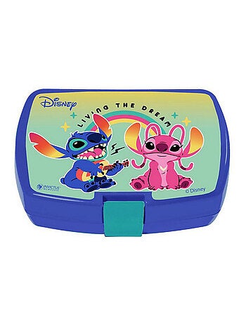 Disney Lilo Et Stitch Boite Goûter En Plastique Réutilisable