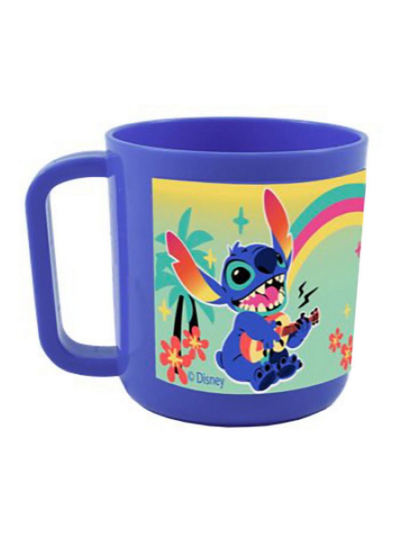 Disney Lilo Et Stitch Lot Vaisselle En Plastique Réutilisable Multicolore - Kiabi
